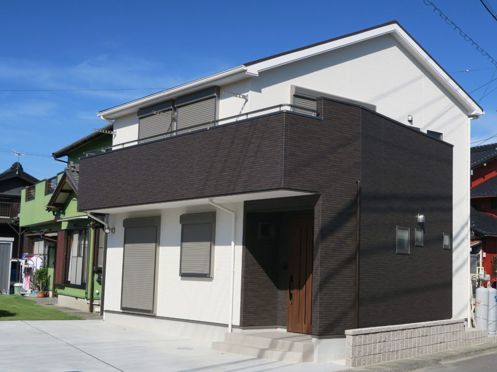 美浜町T様邸　新築建物完成しました。